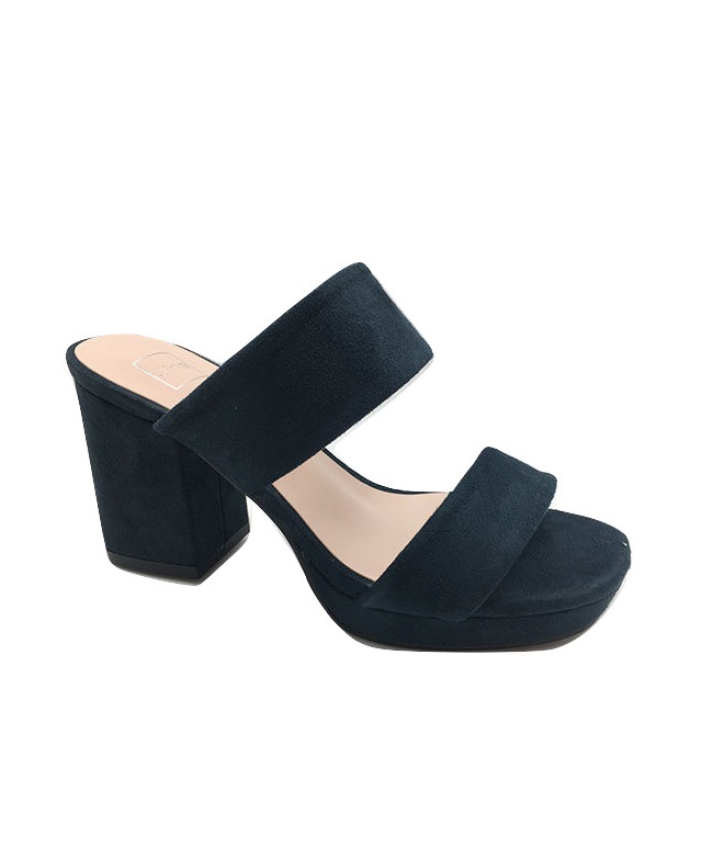 Mule femme clearance noir talon